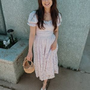 Ivy city co lilac lace ballerina